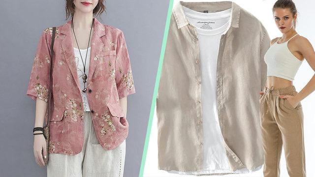 Şık ve rahat gündelik kombinler için keten sihri ve harika keten kombinleri