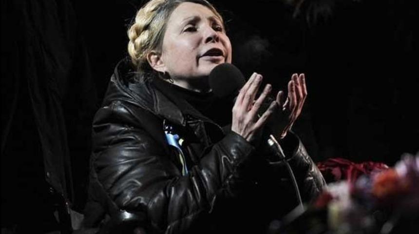 Timoşenko adaylığını a&ccedil;ıkladı