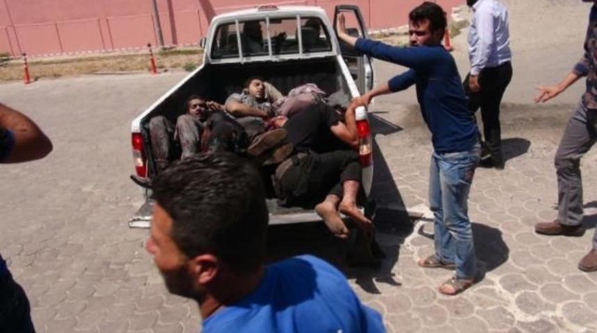 T&uuml;rkiye-Suriye sınırında patlama: 36 &ouml;l&uuml;