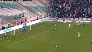 Bu gol uzun süre akıllardan çıkmaz! Tuzlaspor'da Okwuchukwu Ezeh'den Bursaspor'a muazzam gol...