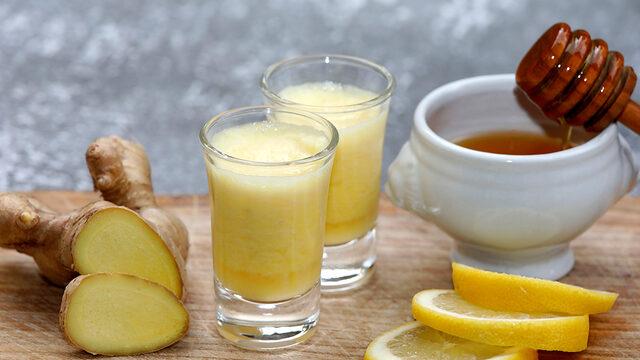 Zencefil shot sayesinde bu kış hastalıklara dur deyin! 