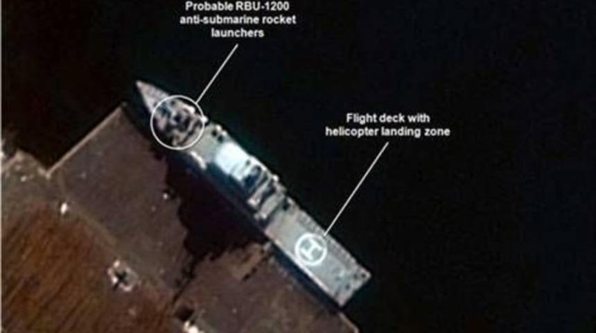 K.Kore'nin savaş gemileri görüntülendi