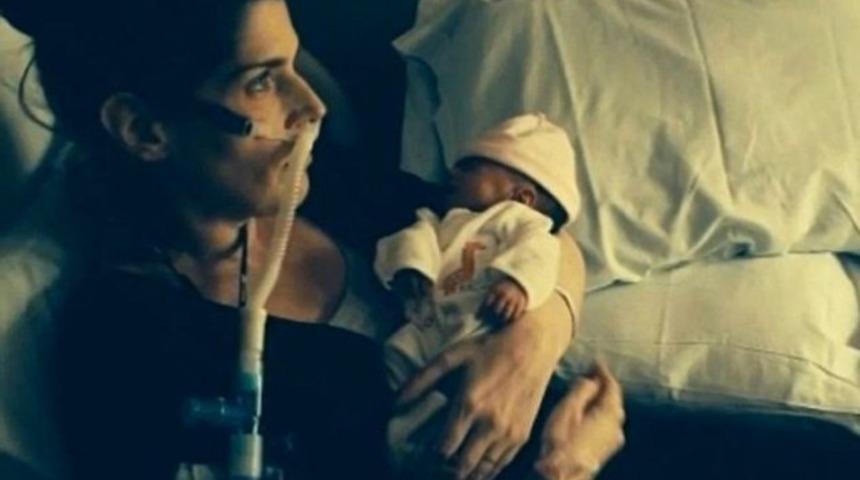 Bebeğini doğurabilmek i&ccedil;in &ouml;l&uuml;m&uuml; se&ccedil;ti