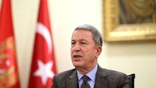 Bakan Akar, NATO Karargahı'na geldi