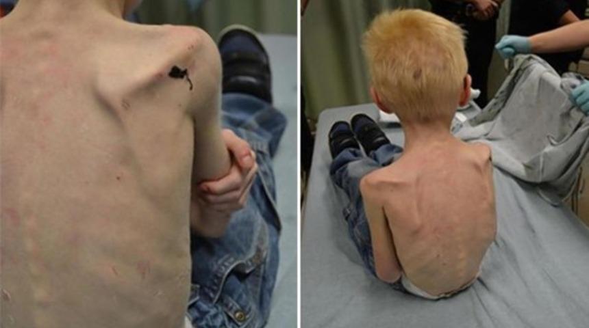 5 yaşında çocuğu merdiven altındaki dolaba kapatıp, aç bıraktılar