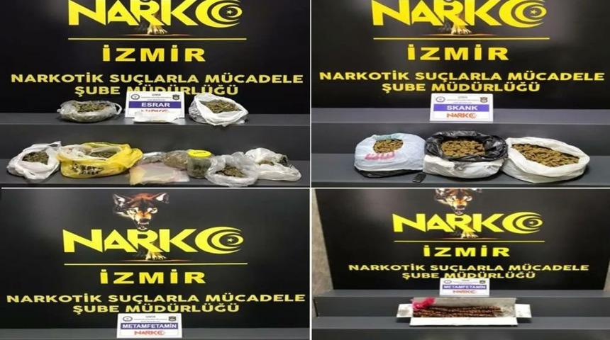 İzmir'de zehir tacirlerine büyük darbe: 50 kişi tutuklandı