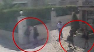 Ebru Şallı'nın evli sevgilisi Uğur Akkuş'un eşi Gonca Akkuş'u darp ettiği görüntüler ortaya çıktı