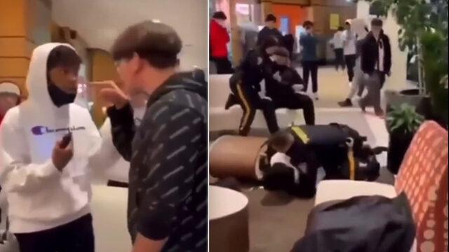 Yine ABD polisi yine ırkçılık! İki çocuk kavga ederken siyahi olana öyle bir saldırdılar ki...