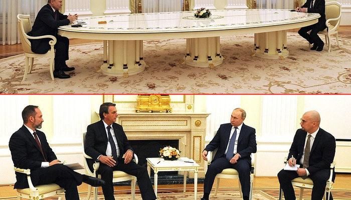 Putin&rsquo;in &lsquo;masa&rsquo; diplomasisi! Yine d&uuml;nyada g&uuml;ndem oldu