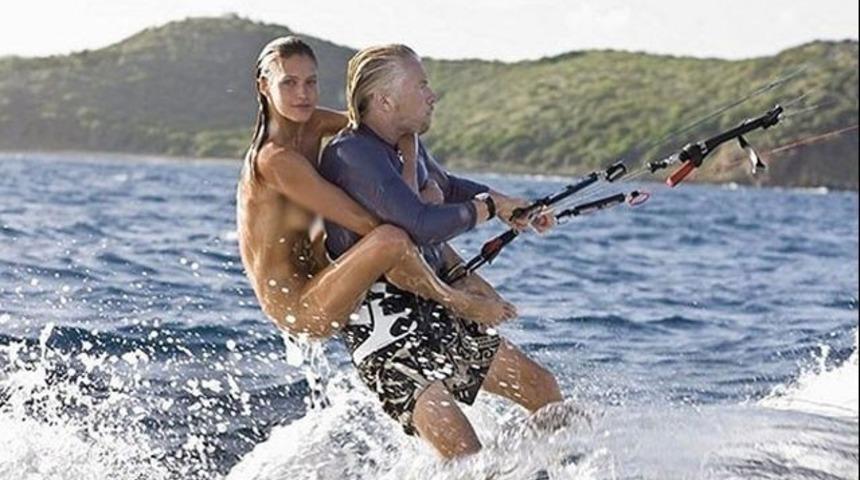 Branson çok konuşulan fotoğrafı açıkladı