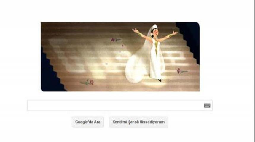 Google, Leyla Gencer'i unutmadı