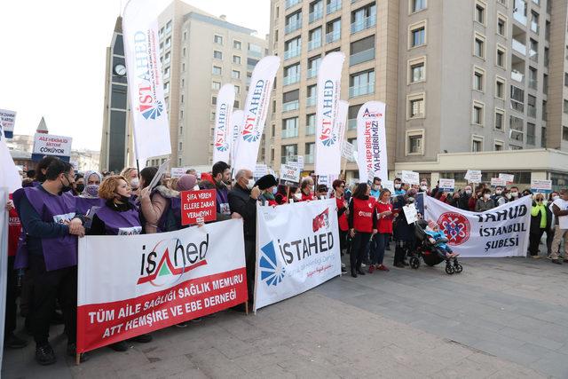 Aile hekimlerinden iş bırakma eylemi  - Genel - İstanbul - 