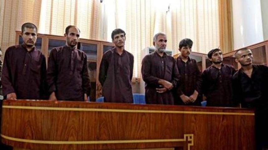 Afganistan&rsquo;da 7 kişi, idama mahkum edildi