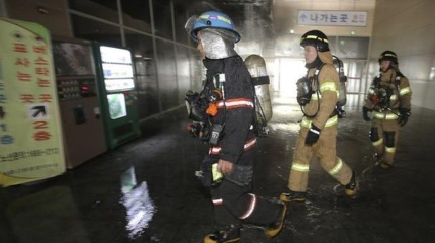 Otogarda yangın: 7 ölü