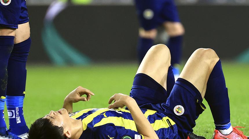 Son dakika: Fenerbahçe'de yürekler ağza geldi! Kim Min-Jae bir anda yere yığıldı...