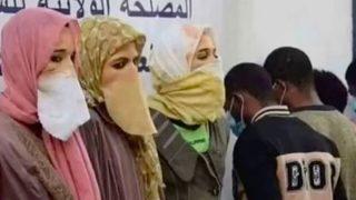 Polisleri kandırmak istediler! Arap kadınları taklit etmeye çalışan Nijeryalı adamlar havaalanında tutuklandı