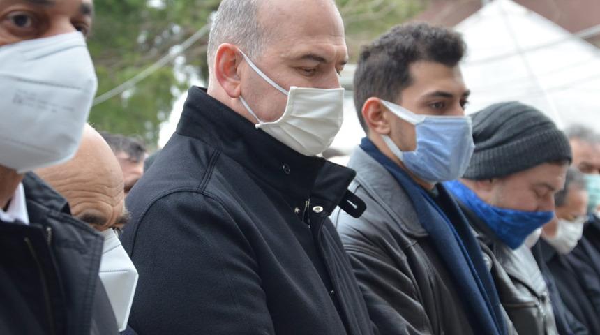 Bakan Soylu'nun dayısı Ali İhsan Reis son yolculuğuna uğurlandı