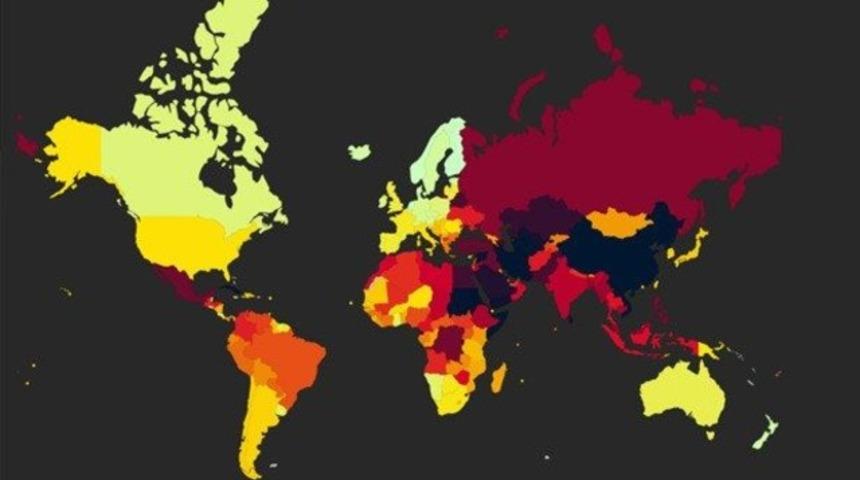 Bu sıralamada Irak'la Gambiya arasındayız
