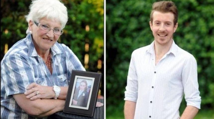 6 yıl &ouml;nce &ouml;len oğlunun kalbini dinledi