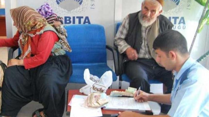 Dilenci değil seyyar banka