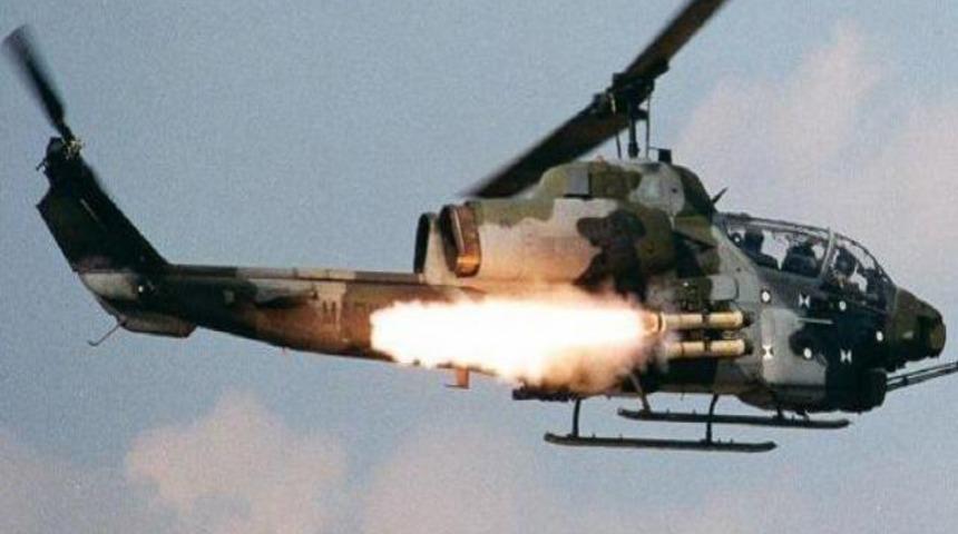 Mısır'da helikopterler bombaladı!