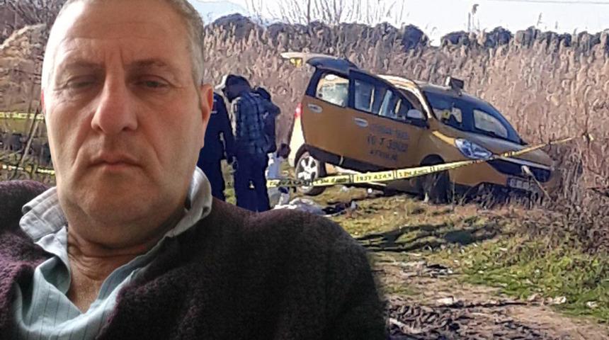 Her yerde aranıyordu! Balıkesir'deki kayıp taksici İzmir'de taksisinin bagajında ölü bulundu