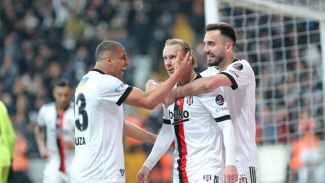 Beşiktaş'ta 3 maçlık galibiyet hasreti sona erdi!