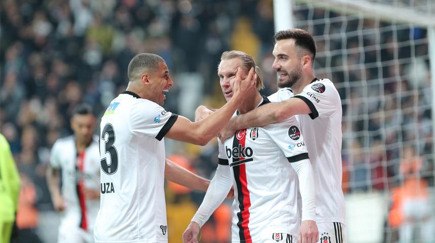 Son dakika: Beşiktaş'ta 3 maçlık galibiyet hasreti sona erdi! Kartal, Altay'ı ateşe attı...