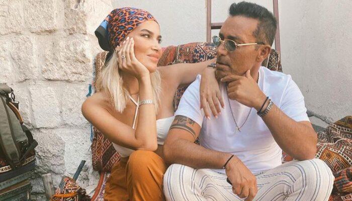 Mustafa Sandal ve Melis Sütşurup nişanlandı! Kıyafetiyle sosyal medyanın diline düştü