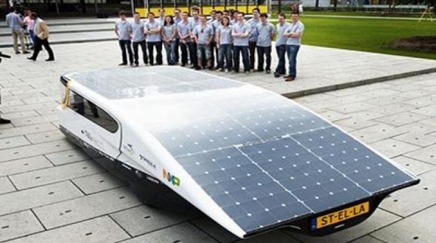 G&uuml;neş enerjisiyle &ccedil;alışan ilk aile otomobili