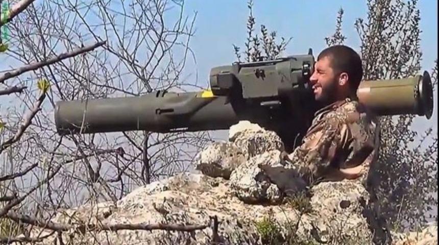 Suriyeli muhalifler tanksavara kavuştu