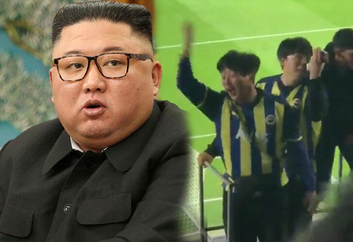 Son dakika: Fenerbahçe tribünlerinde görülmemiş olay! Güney Koreli taraftarlar Kuzey Kore'ye küfretti!