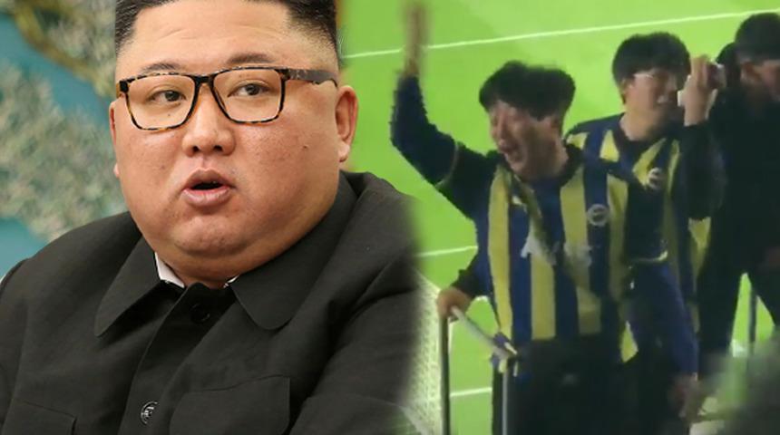 Son dakika: Fenerbahçe tribünlerinde görülmemiş olay! Güney Koreli taraftarlar Kuzey Kore'ye küfretti!