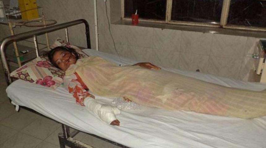 Sevdiği adamla evlendi diye bunu yaptılar