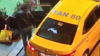 Kumkapı'da ortalığı birbirine katan turiste esnaftan dayak!