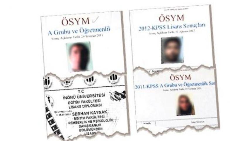 Sahte diplomayla öğretmen oldular!