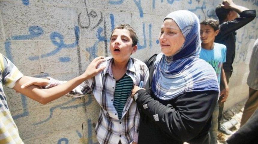 Gazze'de &ouml;l&uuml; sayısı 200'&uuml; ge&ccedil;ti