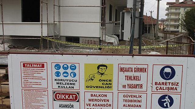 Son dakika: Avcılar'da bir inşaatın iskelesi devrildi!