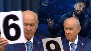 Devlet Bahçeli'nin kürsüden verdiği '6-9 rakamı' örneği gündem oldu! 'Geççek' şarkısı olay olan Tarkan'a destek verdi