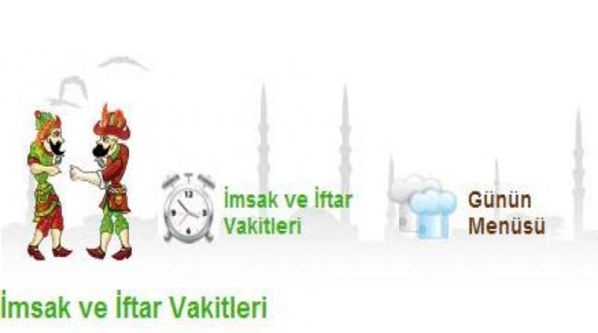 İftar vakti ne zaman iftar saatleri