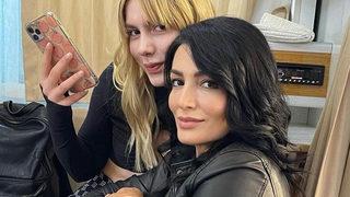 Aleyna Tilki’nin annesi Havva Öztel süper minisiyle spor salonunda poz verdi! 