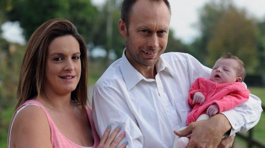 Bu ailede 101 yıl sonra ilk defa kız bebek doğdu