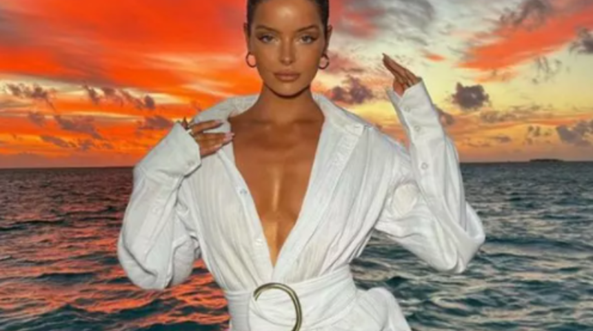 Love Island yıldızı Maura Higgins, pozuyla nefes kesti! “Küçük göğüslerim daha seksi...”