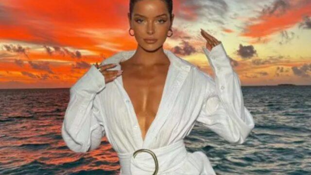 Love Island yıldızı Maura Higgins, pozuyla nefes kesti! “Küçük göğüslerim daha seksi...”