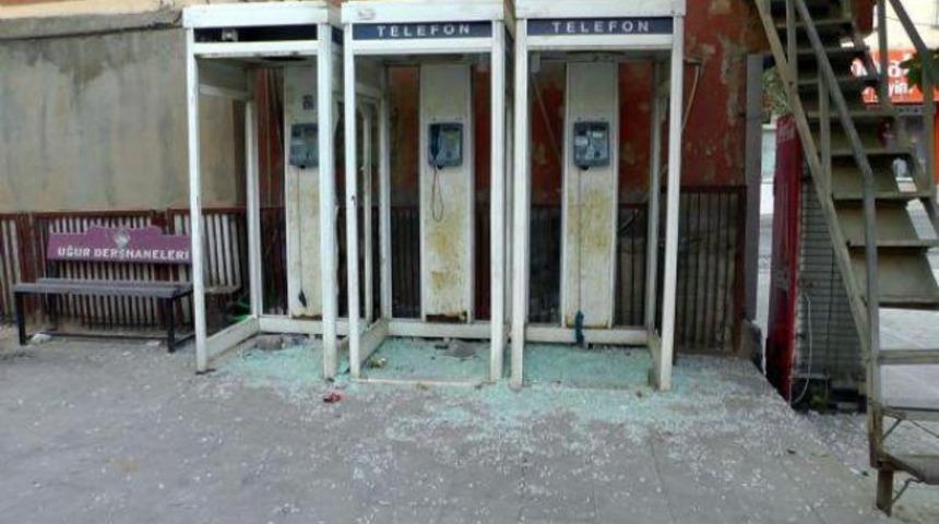 PTT şubesine molotoflu saldırı!