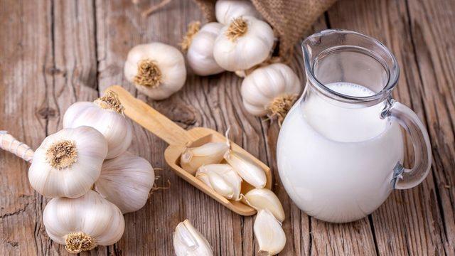 Sarımsakla sütün çözemeyeceği sorun yok! Etkisi inanılmaz