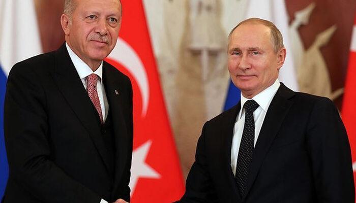 Son dakika: Cumhurbaşkanı Erdoğan Putin'le görüştü! Dikkat çeken 'çatışma' vurgusu