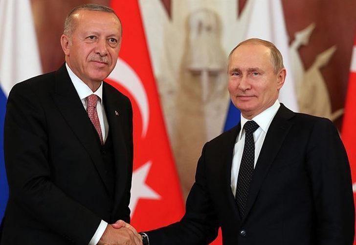 Son dakika: Cumhurbaşkanı Erdoğan Putin'le görüştü! Dikkat çeken 'çatışma' vurgusu