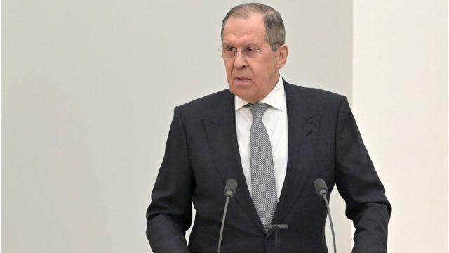 Russian Foreign Minister Sergei Lavrov is one of the more moderate influences over Putin