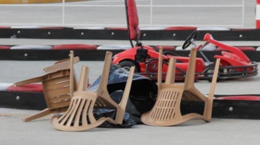 Go Kart pistinde korkun&ccedil; olay